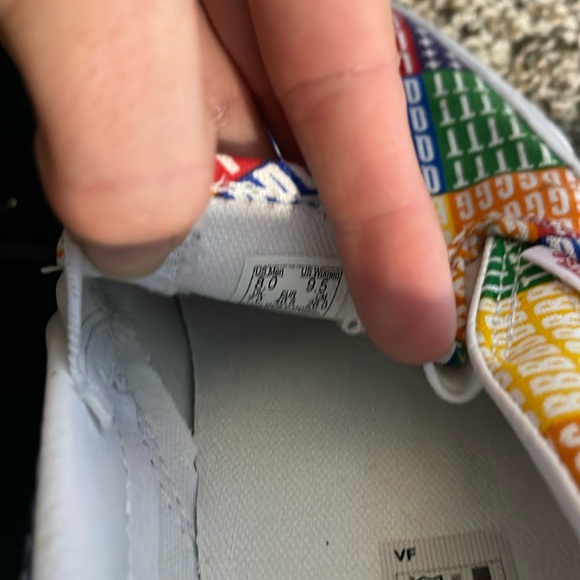 Pride vans size 8 men woman 9.5 NEW - Picture 11 of 11